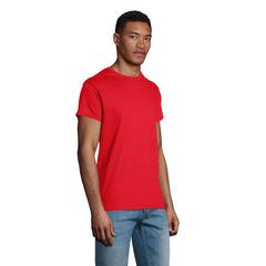 Vue EPIC UNI T-SHIRT 140g - Epic de couleur rouge| Krokrodeal
