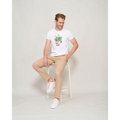 Vue EPIC UNI T-SHIRT 140g - Epic de couleur blanc| Krokrodeal