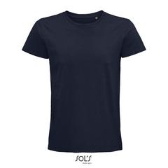 Vue PIONEER MEN T-Shirt 175g - Pioneer men de couleur bleu| Krokrodeal