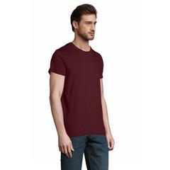 Vue PIONEER MEN T-Shirt 175g - Pioneer men de couleur marron| Krokrodeal