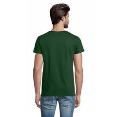 Vue PIONEER MEN T-Shirt 175g - Pioneer men de couleur vert| Krokrodeal