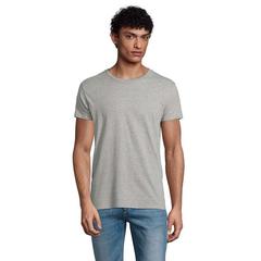 Vue PIONEER MEN T-Shirt 175g - Pioneer men de couleur gris| Krokrodeal
