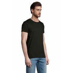 Vue PIONEER MEN T-Shirt 175g - Pioneer men de couleur noir| Krokrodeal