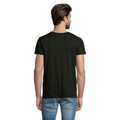Vue PIONEER MEN T-Shirt 175g - Pioneer men de couleur noir| Krokrodeal
