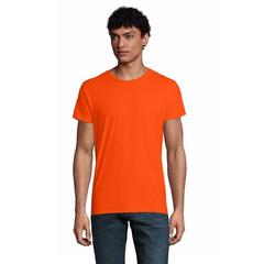 Vue PIONEER MEN T-Shirt 175g - Pioneer men de couleur orange| Krokrodeal