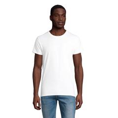 Vue PIONEER MEN T-Shirt 175g - Pioneer men de couleur blanc| Krokrodeal