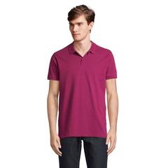 Vue PLANET MEN Polo 170g - Planet men de couleur violet| Krokrodeal