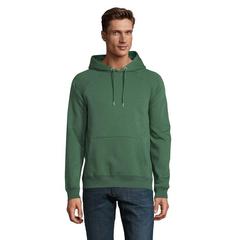 Vue STELLAR Sweat Capuche - Stellar de couleur vert| Krokrodeal