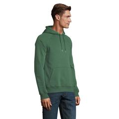 Vue STELLAR Sweat Capuche - Stellar de couleur vert| Krokrodeal