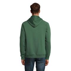 Vue STELLAR Sweat Capuche - Stellar de couleur vert| Krokrodeal