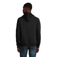 Vue STELLAR Sweat Capuche - Stellar de couleur noir| Krokrodeal