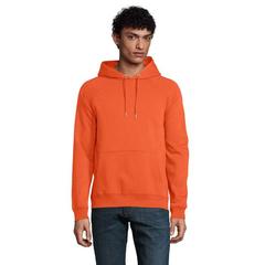 Vue STELLAR Sweat Capuche - Stellar de couleur orange| Krokrodeal