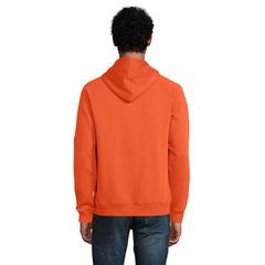Vue STELLAR Sweat Capuche - Stellar de couleur orange| Krokrodeal