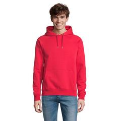 Vue STELLAR Sweat Capuche - Stellar de couleur rouge| Krokrodeal