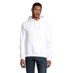 Vue STELLAR Sweat Capuche - Stellar de couleur blanc| Krokrodeal