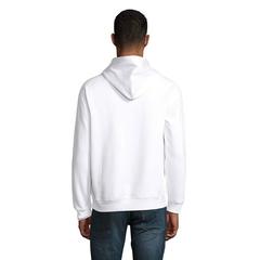 Vue STELLAR Sweat Capuche - Stellar de couleur blanc| Krokrodeal