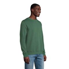 Vue COMET SWEATER 280g - Comet de couleur vert| Krokrodeal