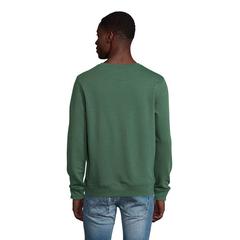 Vue COMET SWEATER 280g - Comet de couleur vert| Krokrodeal