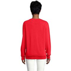 Vue COMET SWEATER 280g - Comet de couleur rouge| Krokrodeal