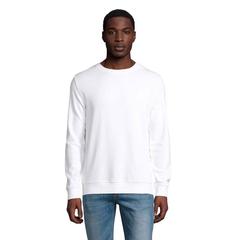 Vue COMET SWEATER 280g - Comet de couleur blanc| Krokrodeal