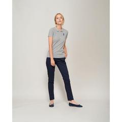 Vue PLANET WOMEN Polo 170g - Planet women de couleur bleu| Krokrodeal