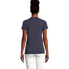 Vue PLANET WOMEN Polo 170g - Planet women de couleur bleu| Krokrodeal