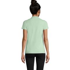 Vue PLANET WOMEN Polo 170g - Planet women de couleur vert| Krokrodeal