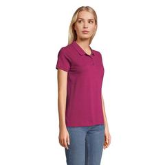 Vue PLANET WOMEN Polo 170g - Planet women de couleur violet| Krokrodeal