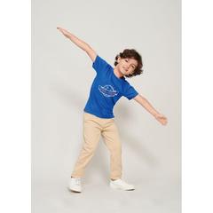 Vue PIONEER KIDS T-SHIRT 175g - Pioneer kids de couleur gris| Krokrodeal