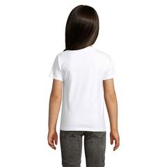 Vue PIONEER KIDS T-SHIRT 175g - Pioneer kids de couleur blanc| Krokrodeal