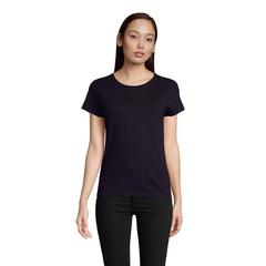 Vue PIONEER WOMEN T-Shirt 175g - Pioneer women de couleur bleu| Krokrodeal