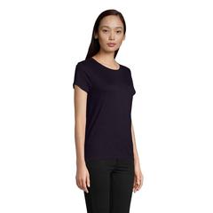 Vue PIONEER WOMEN T-Shirt 175g - Pioneer women de couleur bleu| Krokrodeal