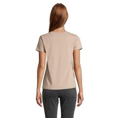 Vue PIONEER WOMEN T-Shirt 175g - Pioneer women de couleur marron| Krokrodeal
