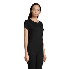 Vue PIONEER WOMEN T-Shirt 175g - Pioneer women de couleur noir| Krokrodeal