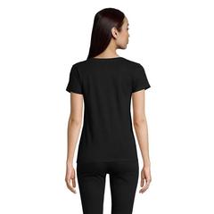 Vue PIONEER WOMEN T-Shirt 175g - Pioneer women de couleur noir| Krokrodeal