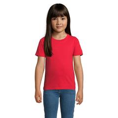 Vue CRUSADER KIDS T-SHIRT BIO - Crusader kids de couleur rouge| Krokrodeal