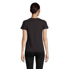 Vue CRUSADER WOMEN T-Shirt 150g - Crusader women de couleur noir| Krokrodeal