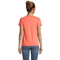 Vue CRUSADER WOMEN T-Shirt 150g - Crusader women de couleur orange| Krokrodeal