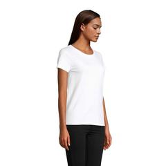 Vue CRUSADER WOMEN T-Shirt 150g - Crusader women de couleur blanc| Krokrodeal