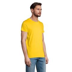 Vue CRUSADER MEN T-Shirt 150g - Crusader men de couleur jaune| Krokrodeal