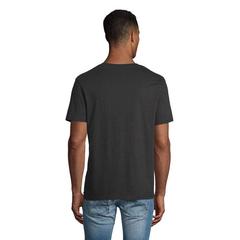 Vue ODYSSEY t-shirt uni 170g - Odyssey de couleur noir| Krokrodeal