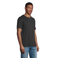Vue ODYSSEY t-shirt uni 170g - Odyssey de couleur noir| Krokrodeal