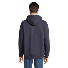 Vue CARTER Veste Zip Capuche - Carter de couleur bleu| Krokrodeal