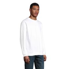Vue COLUMBIA SWEAT-SHIRT UNISEX - Columbia de couleur blanc| Krokrodeal