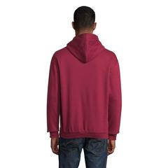 Vue CONDOR Sweat Unisex Capuche - Condor de couleur marron| Krokrodeal