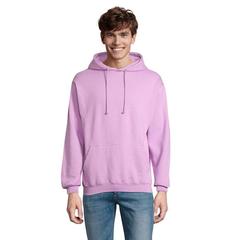 Vue CONDOR Sweat Unisex Capuche - Condor de couleur violet| Krokrodeal