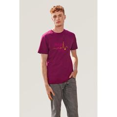Vue LEGEND T-Shirt Bio 175g - Legend de couleur violet| Krokrodeal