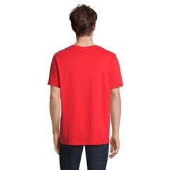 Vue LEGEND T-Shirt Bio 175g - Legend de couleur rouge| Krokrodeal