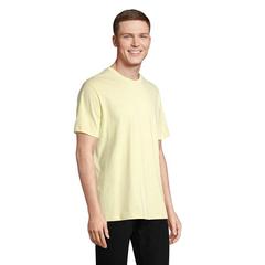 Vue LEGEND T-Shirt Bio 175g - Legend de couleur jaune| Krokrodeal