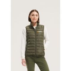 Vue STREAM WOMEN Bodywarmer - Stream bw women de couleur vert| Krokrodeal